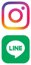 InstagramとLINEのロゴマーク