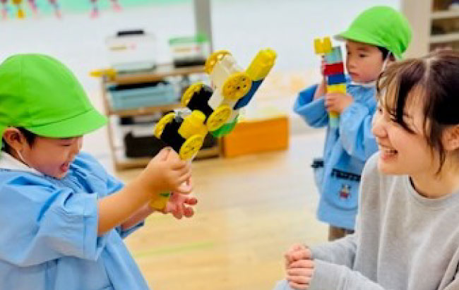 幼児教育学科 ワークショップの様子