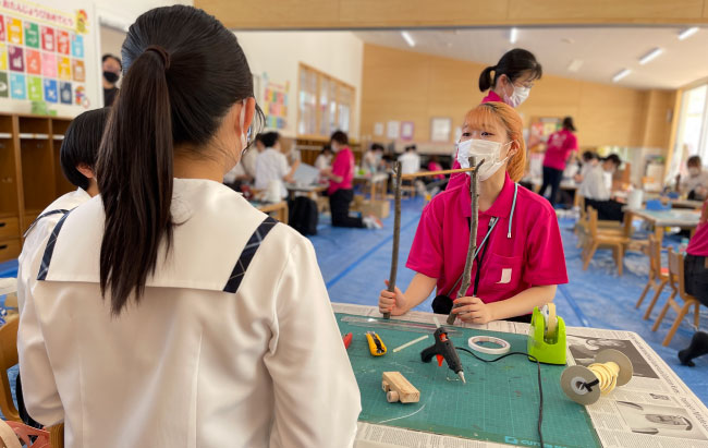 幼児教育学科 ワークショップの様子