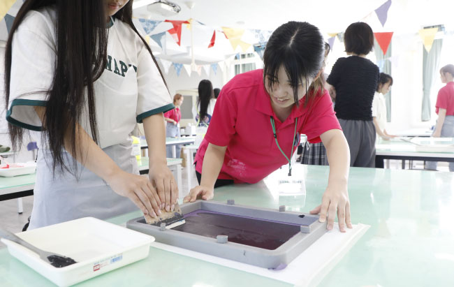 生活情報デザイン専攻 ワークショップの様子